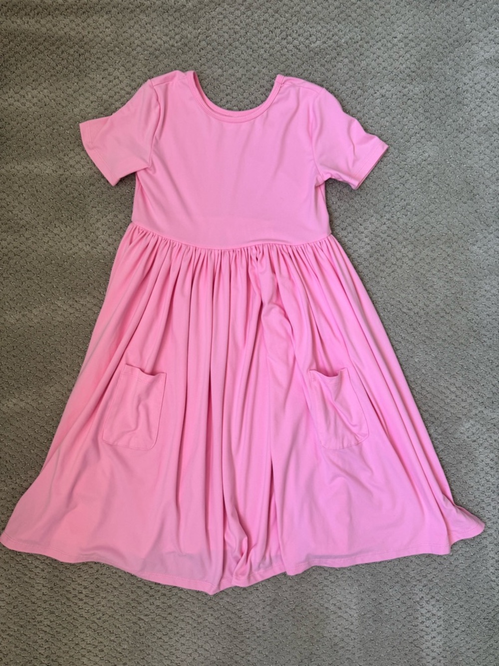 Mila & Rose Pink Pocket Swing Dress 9/10
